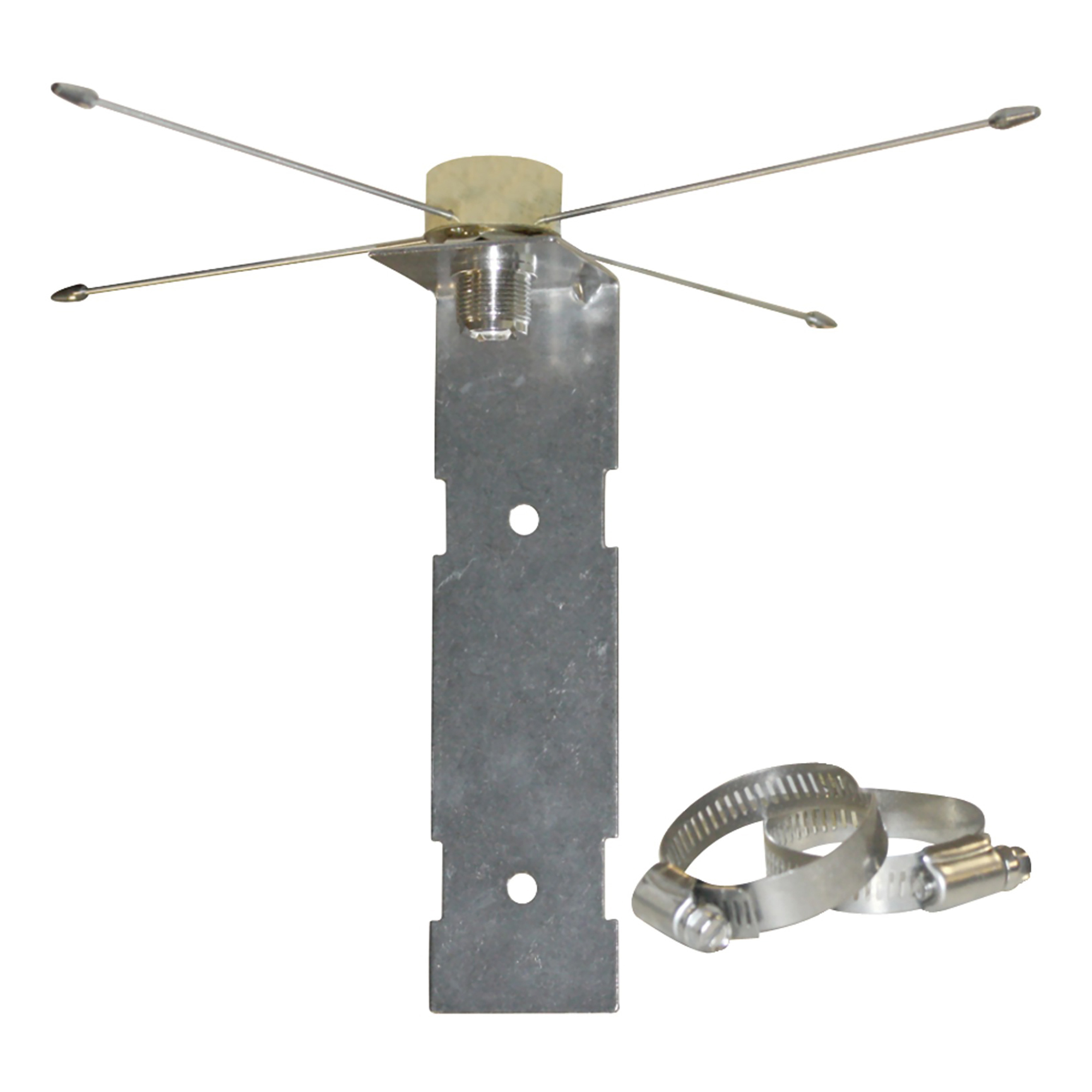 Tram, NMO Mount to UHF-Female Connector Ground Plane Kit, Model# 1465